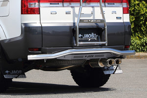 JAOS REAR SKID BAR POLISH BLACK FOR MITSUBISHI DELICA D:5 B154304B