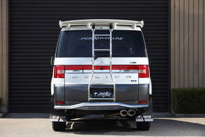 JAOS REAR SKID BAR POLISH BLACK FOR MITSUBISHI DELICA D:5 B154304B