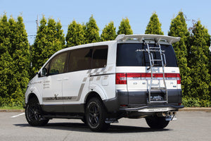 JAOS REAR SKID BAR BLACK BLAST FOR MITSUBISHI DELICA D:5 B154304C