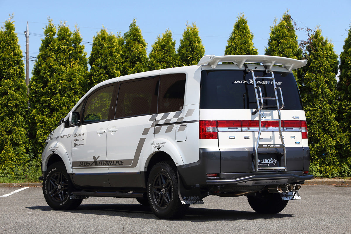 JAOS REAR SKID BAR BLACK BLACK FOR MITSUBISHI DELICA D:5 B154304D