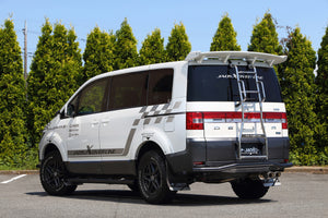 JAOS REAR SKID BAR BLACK BLACK FOR MITSUBISHI DELICA D:5 B154304D