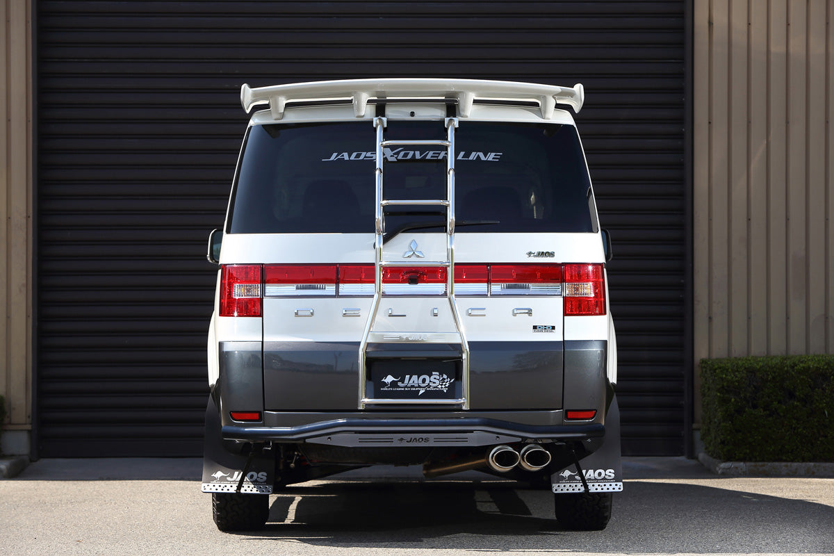 JAOS REAR SKID BAR BLACK BLACK FOR MITSUBISHI DELICA D:5 B154304D