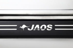 JAOS REAR SKID BAR POLISH BLACK STANDARD FOR NISSAN NV350 CARAVAN B154482B