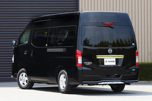 JAOS REAR SKID BAR BLACK BLAST WIDE FOR NISSAN NV350 CARAVAN B154483C