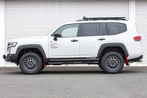 JAOS SIDE STEP BLACK FOR TOYOTA LAND CRUISER 300 GRSPORT B172052BK