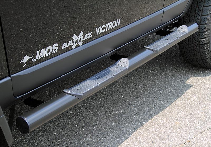 JAOS SIDE STEP BLACK FOR TOYOTA FJ CRUISER 10+ B172245BK - Black 