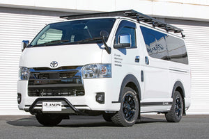 JAOS FRONT BUSH BAR STANDARD TYPE 3 FOR TOYOTA HIACE 200 B180203BK