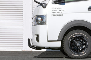 JAOS FRONT BUSH BAR STANDARD TYPE 3 FOR TOYOTA HIACE 200 B180203BK