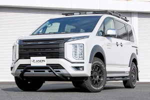 JAOS FRONT BUSH BAR FOR MITSUBISHI DELICA 19+ DIESEL B180306BK