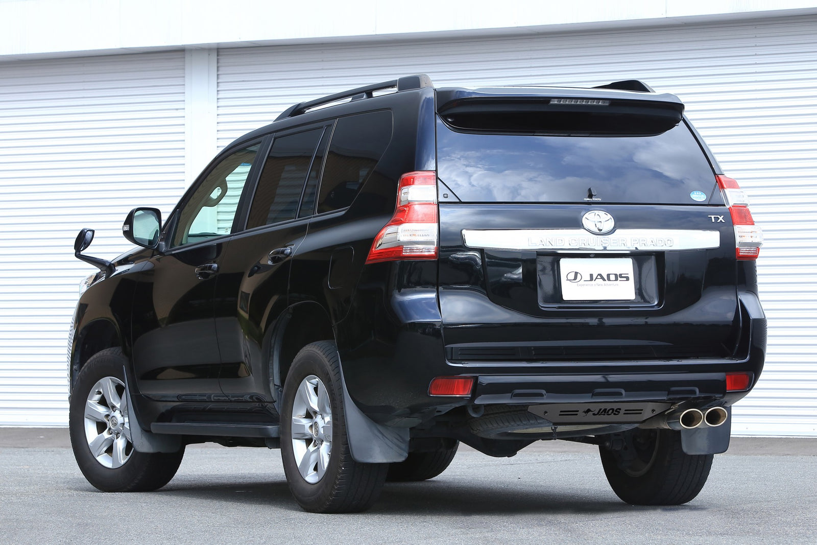 JAOS REAR SKID PLATE BLACK FOR TOYOTA LAND CRUISER PRADO 150 B256065BK