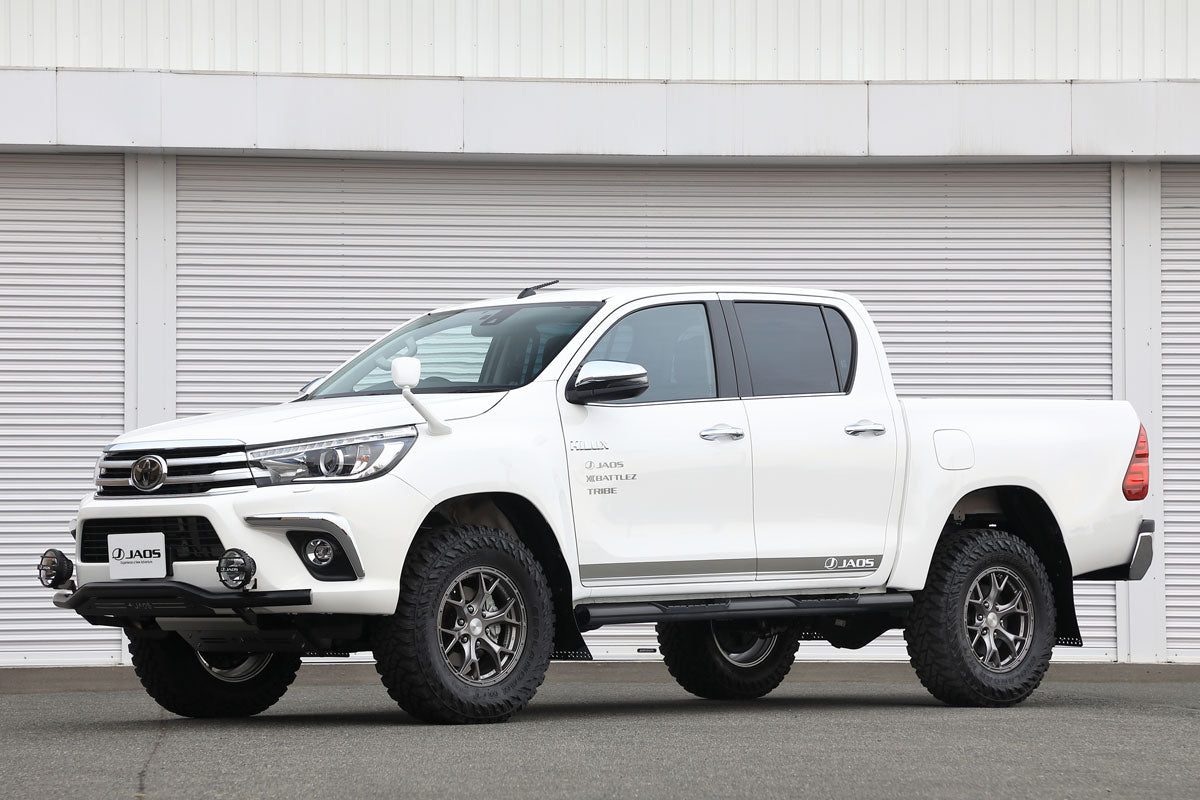 JAOS SIDE STEP BLACK FOR TOYOTA HILUX SURF 125 B172096BK