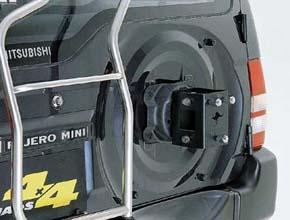 JAOS SPARE TIRE BRACKET PAJERO FOR MITSUBISHI PAJERO MINI H58 B320370