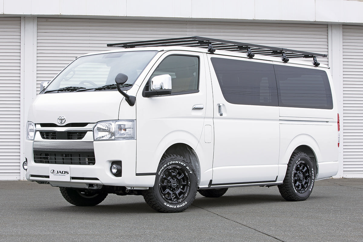 ハイエース JAOS FLAT RACK 1470 X 2950 FOR STANDARD ROOF FOR TOYOTA HIACE 200