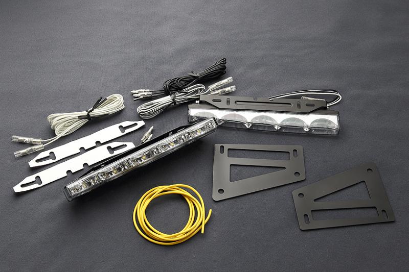 JAOS DAY LAMP SET FRONT BUMPER GUARD OPTION FOR MITSUBISHI PAJERO V80 90 B581329