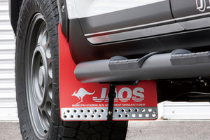 JAOS MUDGUARD III FRONT SET RED FOR TOYOTA LAND CRUISER 300 GRSPORT B621052F