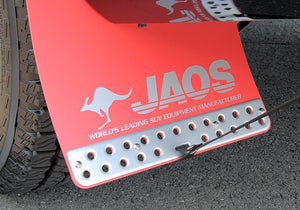 JAOS MUDGUARD III FRONT SET RED FOR MITSUBISHI DELICA D:5 B621304F