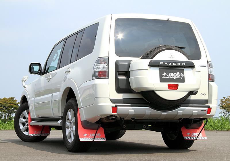JAOS MUDGUARD III FRONT SET RED FOR MITSUBISHI PAJERO V60 70 B621327F