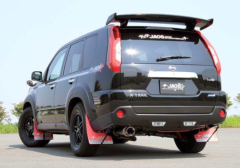 JAOS MUDGUARD III FRONT SET RED FOR NISSAN X-TRAIL 31 B621442F