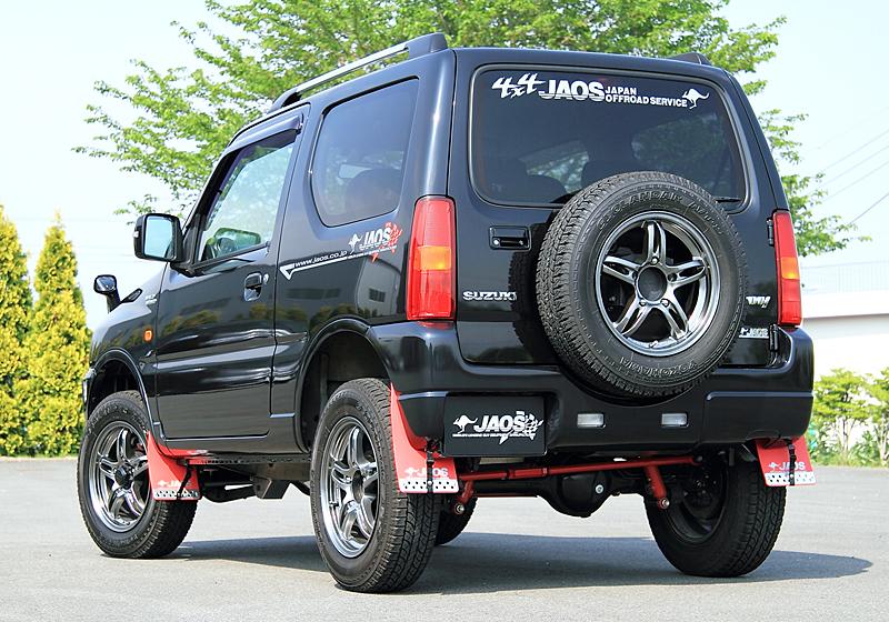 JAOS MUD GUARD III REAR SET RED FOR SUZUKI JIMNY JB23 B621512R