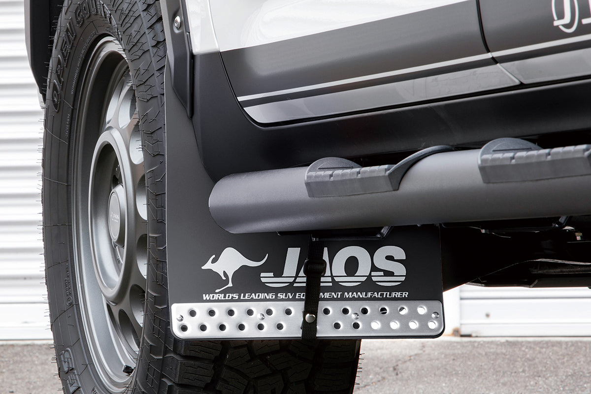 JAOS MUDGUARD III FRONT SET BLACK FOR TOYOTA LAND CRUISER 300