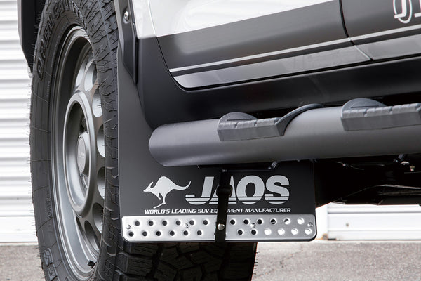 JAOS MUDGUARD III FRONT SET BLACK FOR TOYOTA LAND CRUISER 300