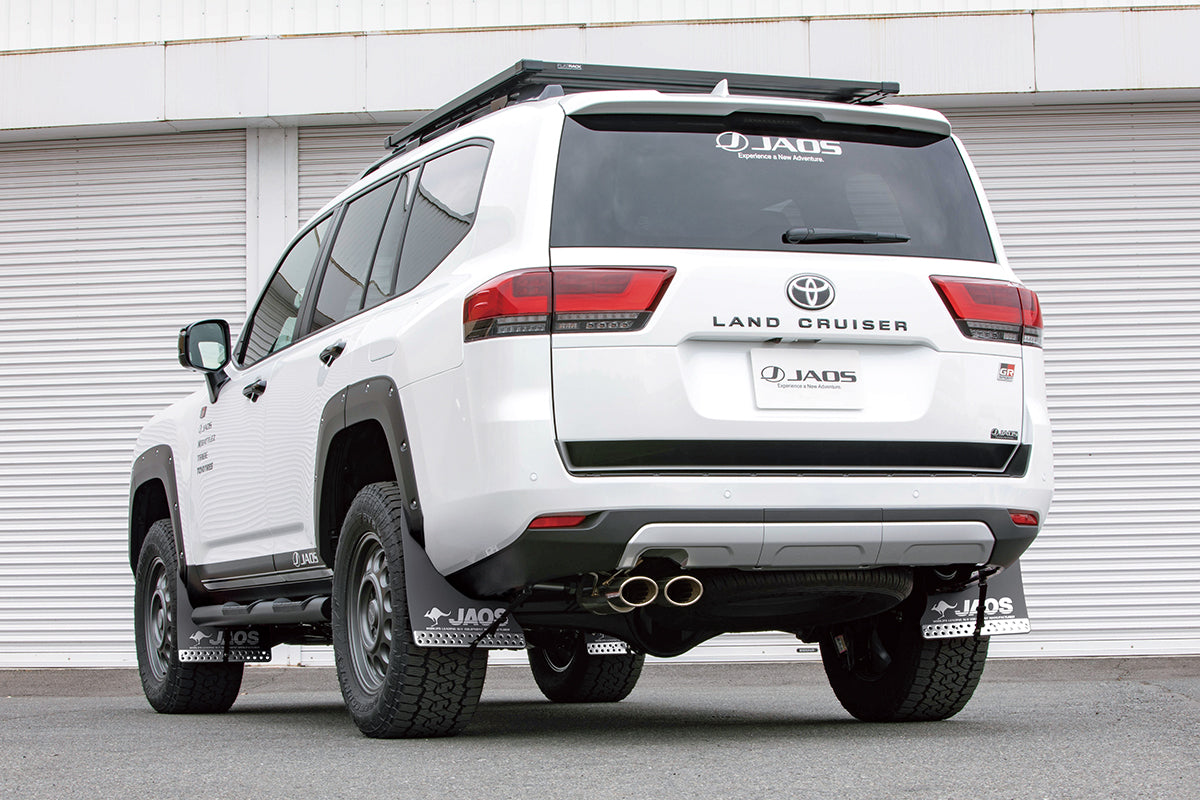 JAOS MUDGUARD III FRONT SET BLACK FOR TOYOTA LAND CRUISER 300 GRSPORT B622052F