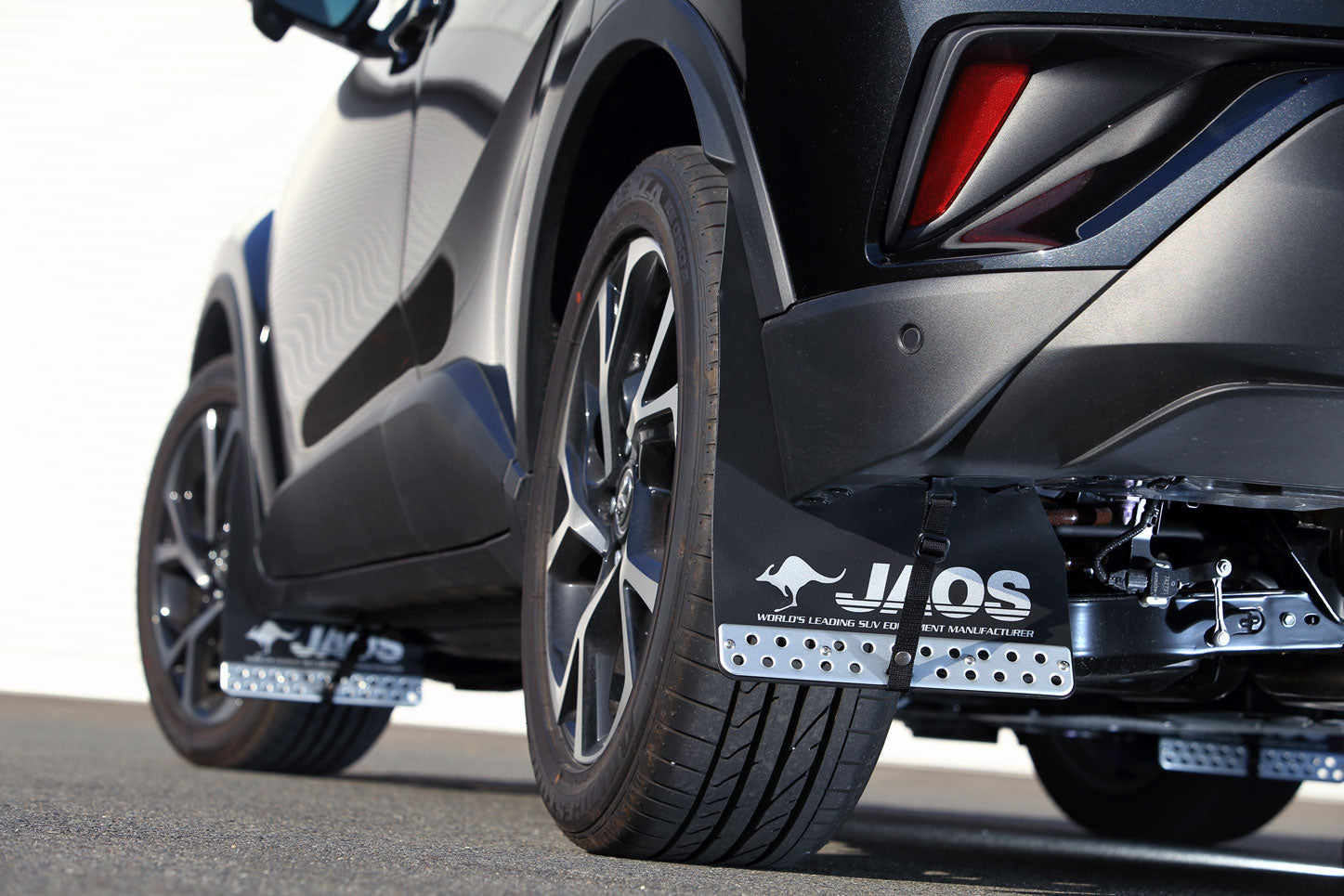 JAOS MUDGUARD III FRONT SET BLACK FOR TOYOTA C-HR B622140F