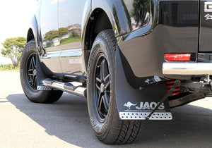 JAOS MUDGUARD III FRONT SET BLACK FOR MITSUBISHI DELICA D:5 B622304F