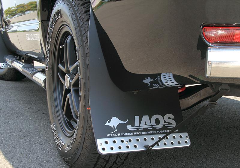 JAOS MUD GUARD III REAR SET BLACK FOR MITSUBISHI DELICA D:5 B622304R