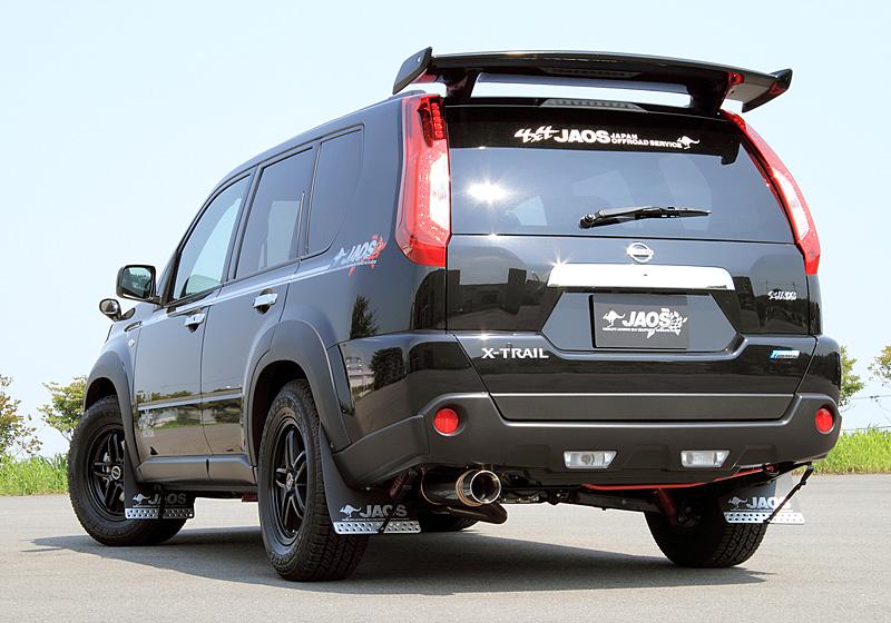 JAOS MUDGUARD III FRONT SET BLACK FOR NISSAN X-TRAIL 31 B622442F