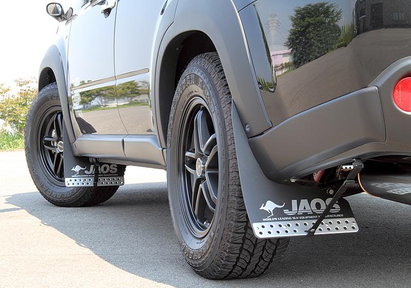JAOS MUDGUARD III FRONT SET BLACK FOR NISSAN X-TRAIL 31 B622442F