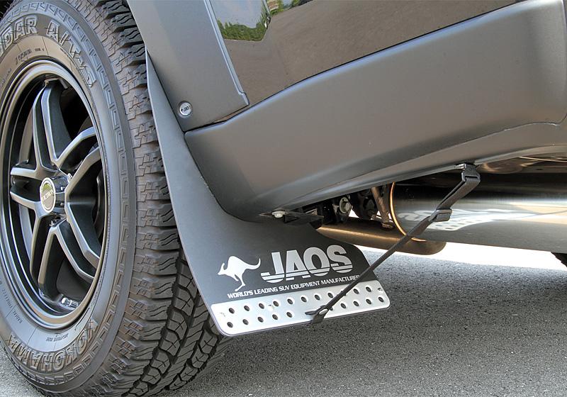 JAOS MUD GUARD III REAR SET BLACK FOR NISSAN X-TRAIL 31 B622442R