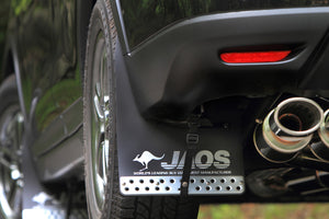 JAOS MUD GUARD III REAR SET BLACK FOR NISSAN X-TRAIL 32 B622444R