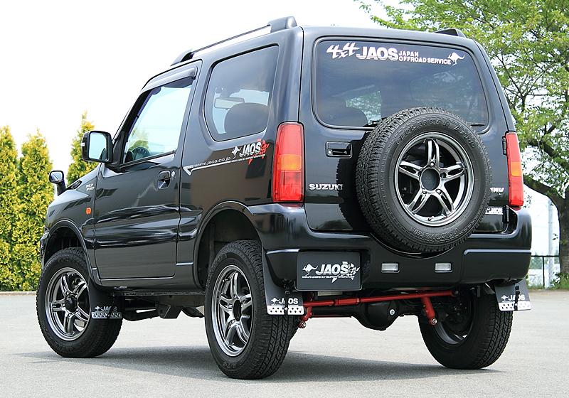 JAOS MUDGUARD III FRONT SET BLACK FOR SUZUKI JIMNY JB23 B622512F