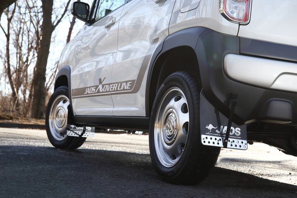 JAOS MUD GUARD III REAR BLACK FOR SUZUKI HUSTLER MR31S 41S