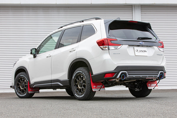 SK FORESTER リヤマフラー JAOS BATTLEZ MUFFLER ZS-WTC TITANIUM COLOR TAIL FOR SUBARU