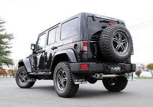 JAOS BATTLEZ MUFFLER ZS-4 OVAL FOR JEEP WRANGLER JK B703901