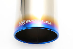 JAOS BATTLEZ MUFFLER CUTTER TI TITANIUM TAIL FOR MITSUBISHI OUTLANDER GG2W B720001T