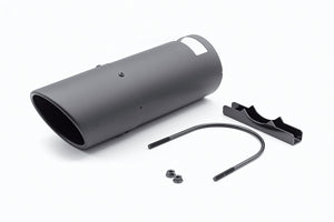 JAOS BATTLEZ MUFFLER CUTTER MC BLACK TYPE-A FOR TOYOTA LAND CRUISER 300 B720141