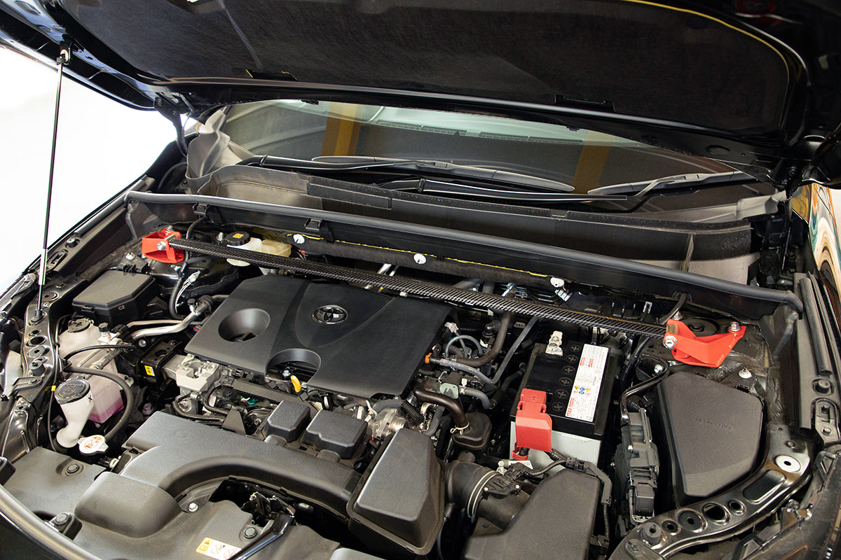 JAOS BATTLEZ ALCARBON TOWER BAR FRONT FOR TOYOTA HARRIER 80 B800125F