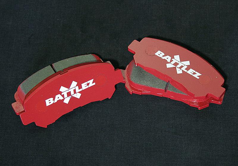 JAOS BATTLEZ BRAKE PAD TYPE-M II FRONT FOR NISSAN X-TRAIL 31 B831442F