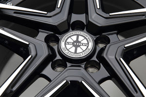 JAOS ASTELLA CM-0317X7.5J 44 5H127.0 BLACK POLISH WHEEL FOR JEEP WRANGLER JK B878E775PB