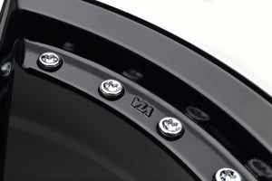 JAOS ASTELLA CM-0317X7.5J 44 5H127.0 BLACK POLISH WHEEL FOR JEEP WRANGLER JK B878E775PB