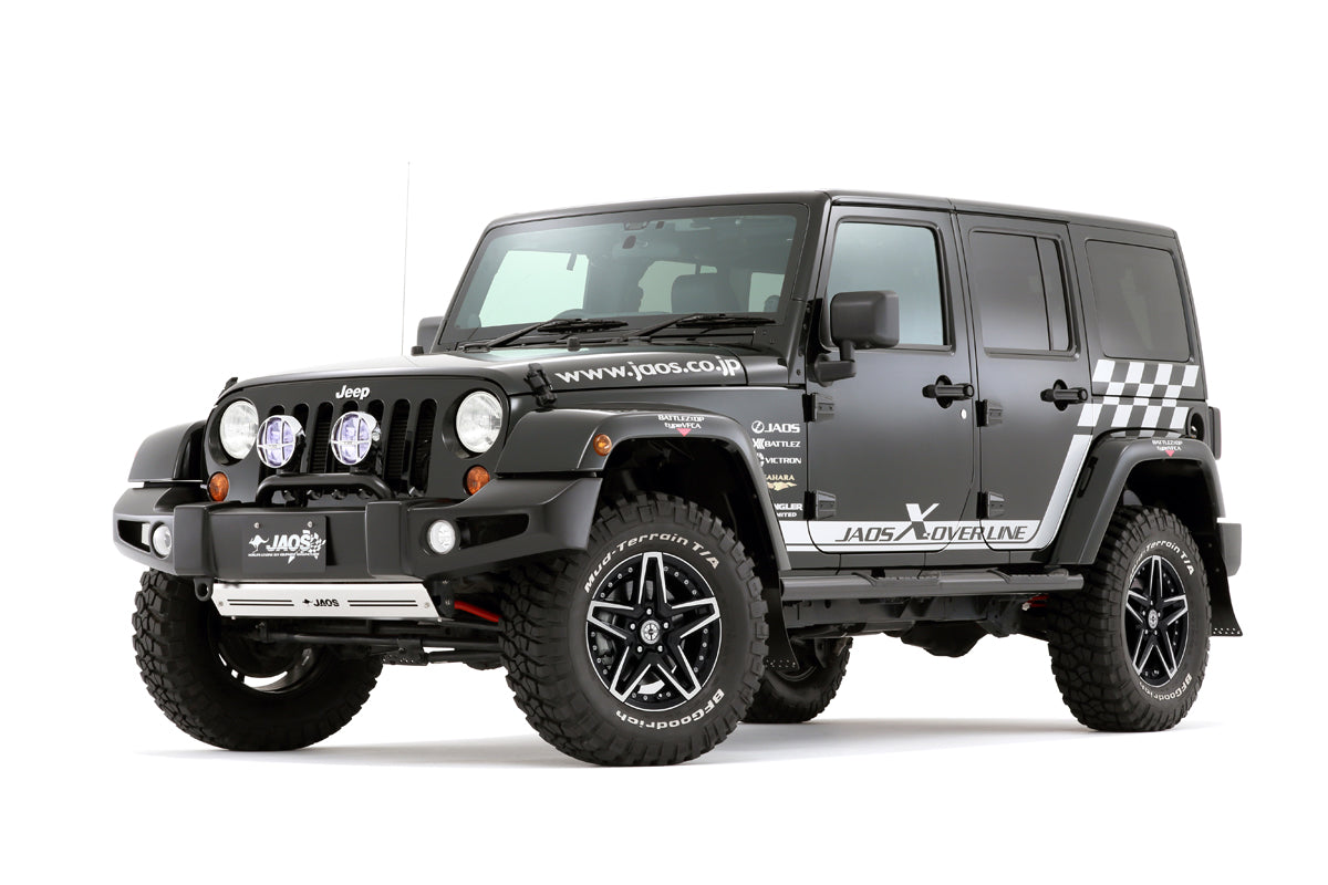 JAOS ASTELLA CM-0317X7.5J 44 5H127.0 BLACK POLISH WHEEL FOR JEEP WRANGLER JK B878E775PB