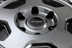 JAOS ASTELLA CM-04 17x6.5 48 6H139.7 DEEP GUN METALLIC WHEEL FOR NISSAN NV350 CARAVAN B879765DG