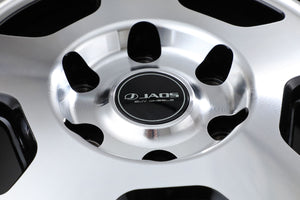 JAOS ASTELLA CM-04 17x6.5 48 6H139.7 BLACK POLISH WHEEL FOR TOYOTA HIACE 200 B879765PB