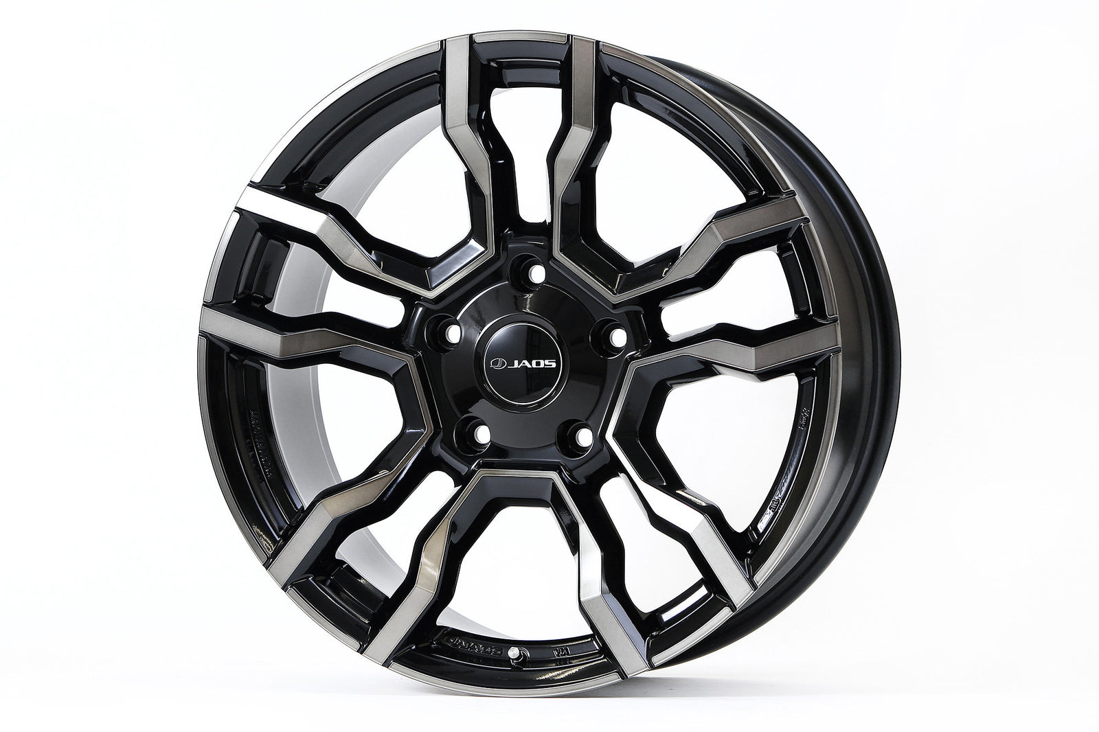 JAOS BACCHUS CM-11 120X9.5J 53 5H150.0 SMOKE POLISH BLACK WHEEL FOR TOYOTA LAND CRUISER 200 B881095SPB