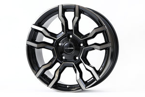 JAOS BACCHUS CM-11 120X9.5J 53 5H150.0 SMOKE POLISH BLACK WHEEL FOR LEXUS LX600 2010-2021 B881095SPB