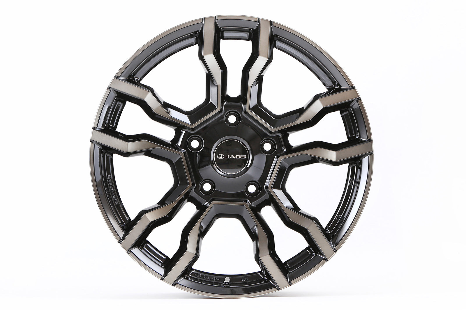 JAOS BACCHUS CM-11 120X9.5J 53 5H150.0 SMOKE POLISH BLACK WHEEL FOR LEXUS LX600 2010-2021 B881095SPB