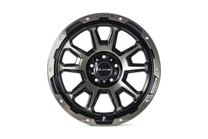JAOS ADAMASBL518X7.5J +45 5H114.3 SMOKE POLISHED BLACK FOR  B900C875SPB